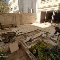 بنایی ،اجرای موزاییک ، کاشی ، سنگ ، آجر پله