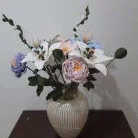 گلهای بافتنی|گل مصنوعی|کرج, گوهردشت|دیوار