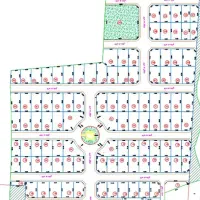 فروش چند پلاک زمین سنددار   دهکده پارمیس (شهرکی)