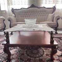 مبل ۹ نفره استیل|مبلمان خانگی و میز عسلی|تهران, تاکسیرانی|دیوار