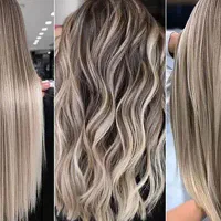 انواع لایت و رنگ مو و کراتین و احیا