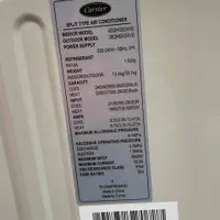 کولرگازی کریر24000 اینورترکنترل آمپر ارسال فوری|کولر گازی و فن‌کوئل|اصفهان, کوی امیریه|دیوار