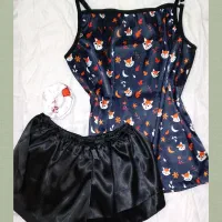 ست سه تیکه ساتن