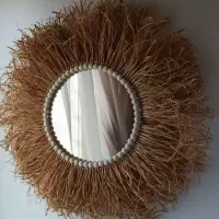 دستسازه های رافیا|لوستر و چراغ آویز|قم, سراجه (۱۵ خرداد)|دیوار