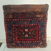 خورجین قالی عتیقه|کلکسیون اشیاء عتیقه|کرمان, |دیوار