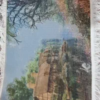 تابلو فرش منظره دستبافت