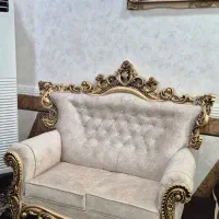 مبل سلطنتی ۷ نفره|مبلمان خانگی و میز عسلی|اهواز, کارون|دیوار