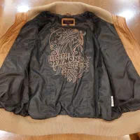 کاپشن چرم طبیعی خارجی سایز مدیوم|لباس|تهران, مجیدیه|دیوار