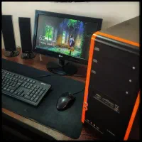 سیستم کامپیوتر کامل + لوازم جانبی