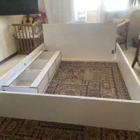 تخت و تشک دونفره ابعاد ۱۶۰*۲