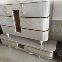 اینه کنسول و میز tv اینه خور|بوفه، ویترین، کنسول|زنجان, |دیوار