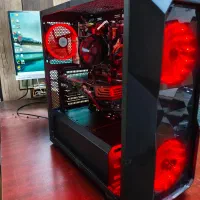 کیس گیمینگ نسل ۶ گرافیک 8 گیگ RX 580|رایانه رومیزی|تهران, فلسطین (میدان انقلاب)|دیوار