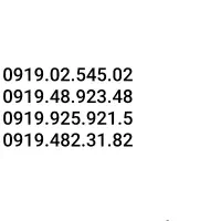 0919.50.60.914|سیم‌کارت|کرج, شهرک ولیعصر|دیوار