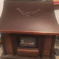 بخاری گازی طرح شومینه