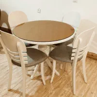 میز ناهارخوری ۴ نفره تمام چوب