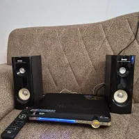 دو عدد DVD دی وی دی با اسپیکر     در حد نو و آکبند