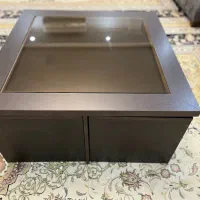 میز وسط (پذیرایی ) چوبی به همراه ۴ عدد میز عسلی|مبلمان خانگی و میز عسلی|بابل, |دیوار