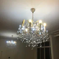 لوستر کریستال|لوستر و چراغ آویز|تبریز, |دیوار