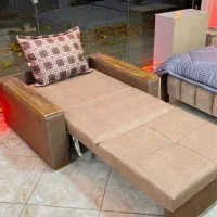 مبل تختشو/کاناپه تختشو/شرکتی/2سال ضمانت کتبی|مبلمان خانگی و میز عسلی|کرمانشاه, |دیوار