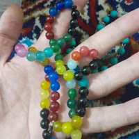 دوعدد گردنبند سنگ معدنی