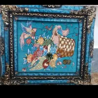 تابلوفرش دستبافت بانخ ابریشم اعلی ومرینوس