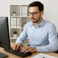 استخدام نیروی ساده آقا کار با کامپیوتر و بسته‌بندی