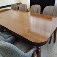 میز ناهارخوری هشت نفره نو|میز و صندلی غذاخوری|رامسر, |دیوار