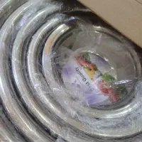 یک دست سرویس تمام استیل لگن  خارجی اکبند