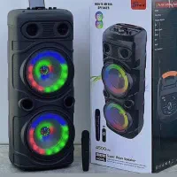 اسپیکر شارژی 8210s بیس دار بلوتوثی خردکن قابلمه