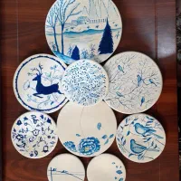 دیوارکوب سفالی