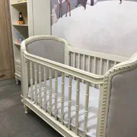 تخت و کمد نوزادی در حد نو|تخت و سرویس خواب|ورامین, ورامین|دیوار