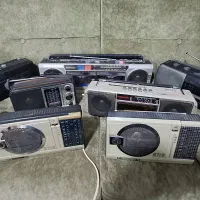 رادیو ضبط تلویزیون واکمن دوربین قدیمی