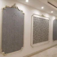گچبری پیش ساخته قابندی و نور مخفی