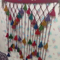 سرپرده دست بافت سنتی