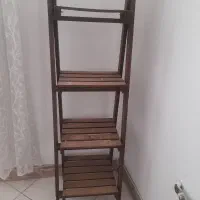 استند گل ۴ طبقه چوبی