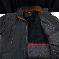 کاپشن گرم خارجی سایز دو ایکس سرمه ای و مشکی