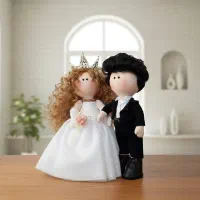 عروسک عروس و داماد دکوری