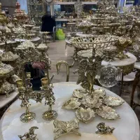 هفت سین برنجی چک صیادی هفت سین برنزی اقساطی