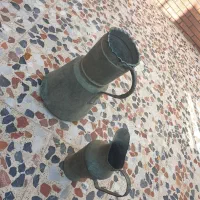 ظروف عتیقه مسی .|کلکسیون اشیاء عتیقه|بابلسر, |دیوار