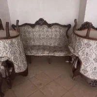 مبل ۷ نفره به همراه بوفه،میز و دوعدد عسلی|مبلمان خانگی و میز عسلی|تهران, امیر بهادر|دیوار
