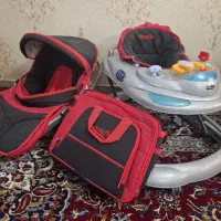 ست کریر و روروئک و ساک بچه