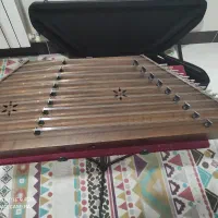 سنتور تک مهر حمید موسوی نو همراه با لوازم جانبی|سازهای سنتی|ساری, |دیوار