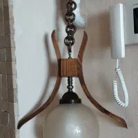 لوستر چوبی