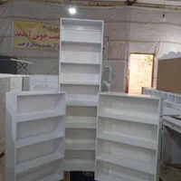 قفسه دیواری و زمینی|کتابخانه، شلف، قفسه‌های دیواری|قم, شهرک فاطمیه|دیوار