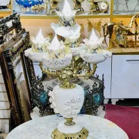 آباژور رو میزی برنز|چراغ خواب و آباژور|همدان, |دیوار