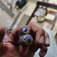 انگشتر ۲۲گرم باهم یکیش ۱۴گرم یکیش ۸گرم