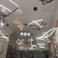 لوستر مدرن|لوستر و چراغ آویز|یزد, |دیوار