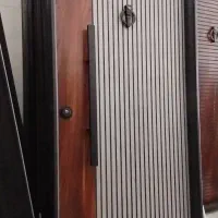 درب چوبی با چهارچوب پیش ساخته|مصالح و تجهیزات ساختمان|نجفآباد, جلال آباد|دیوار