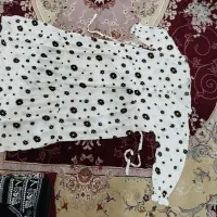 لباس نخی ولینن ودامن پفکی  به قیمت خرید پارسال|لباس|آق قلا, |دیوار