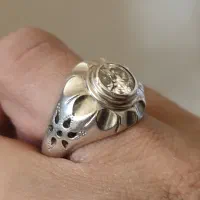 انگشترموزنایت(الماس روس)